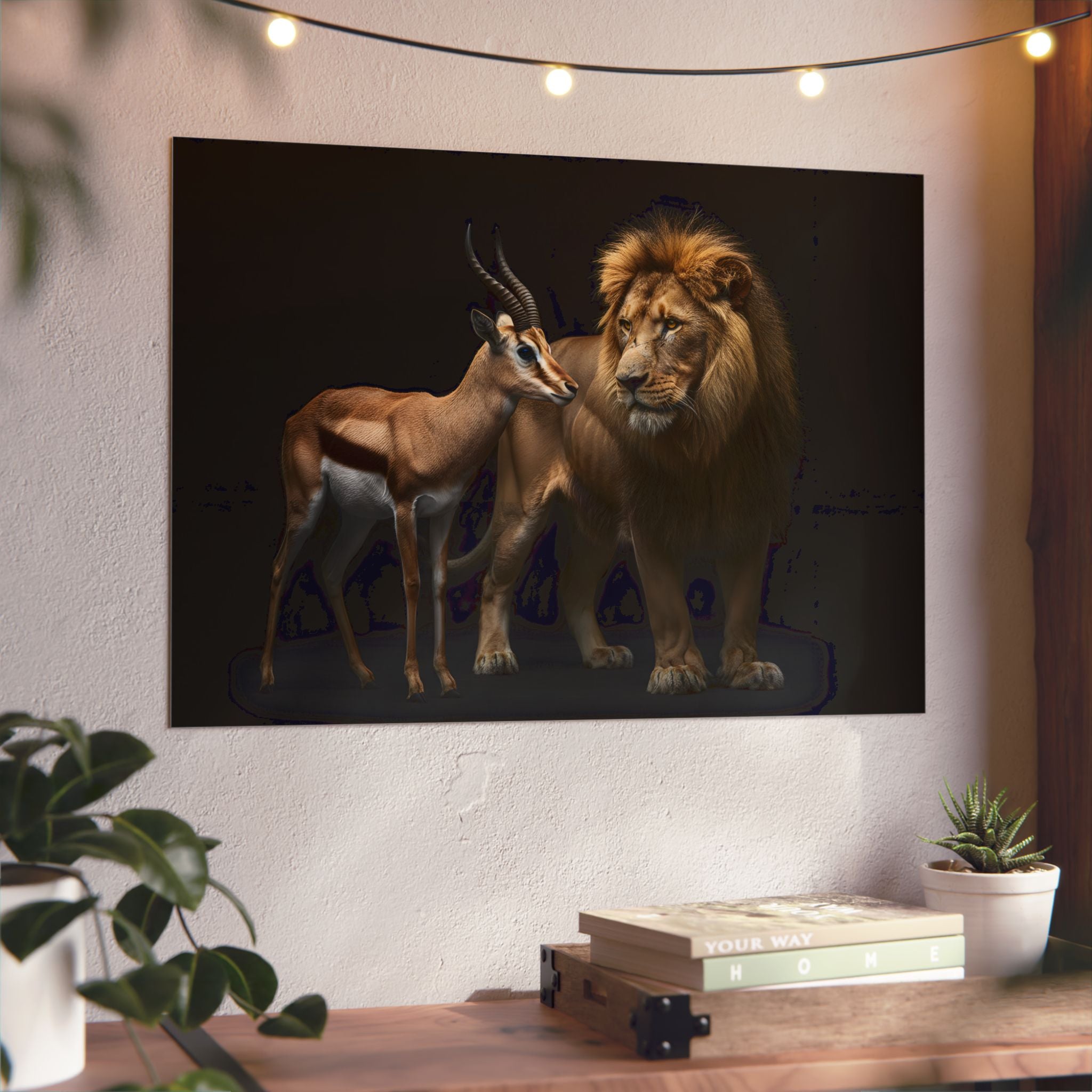 Löwe & Gazelle