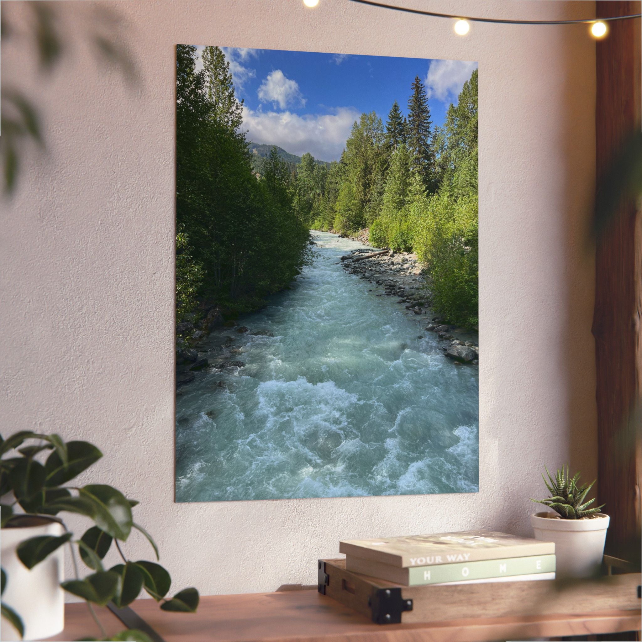 Aluminium Kunstdruck rierflow