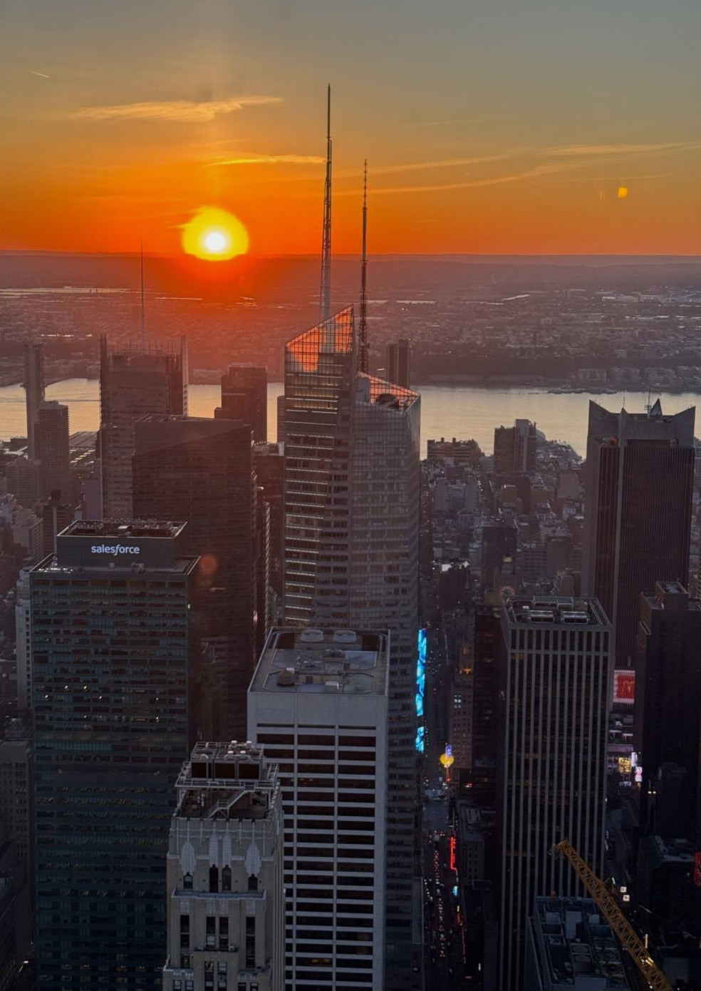 NYC Sunset Skyline