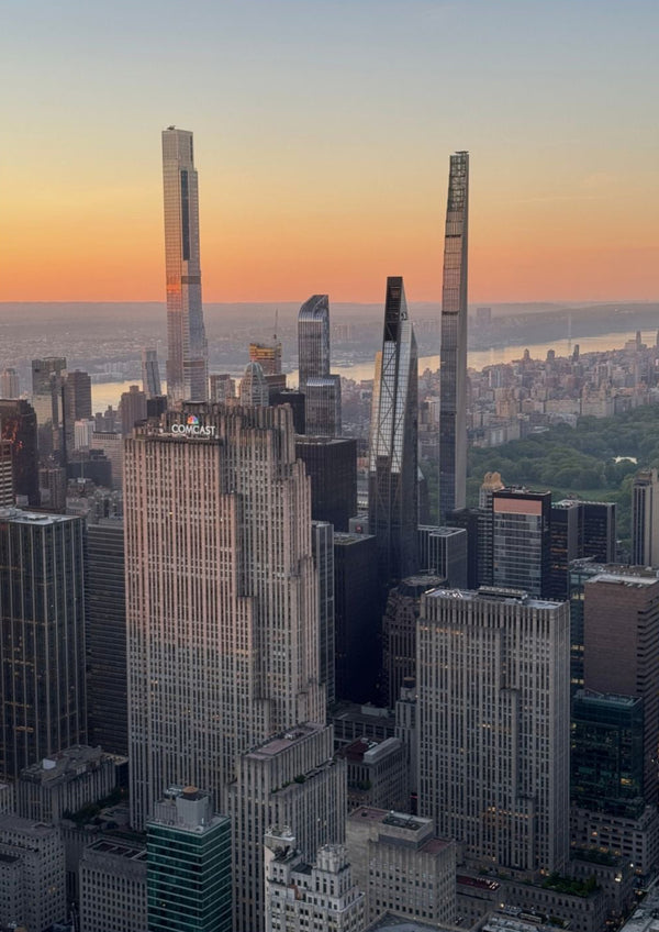 City Skyline Sunset