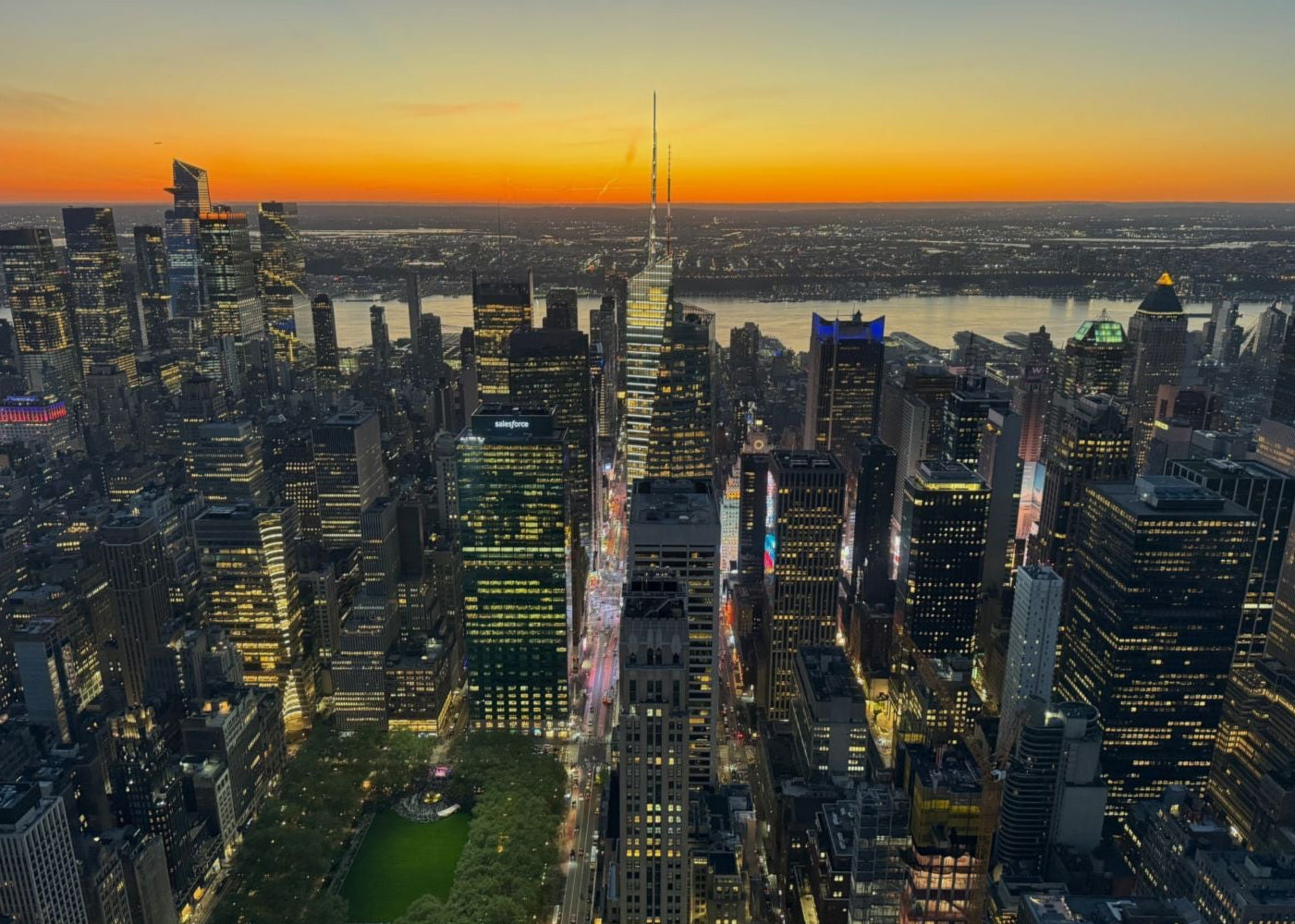 Sunset Cityscape