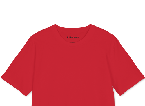 t-shirt Unisex Kleidung rot positive Affirmationen