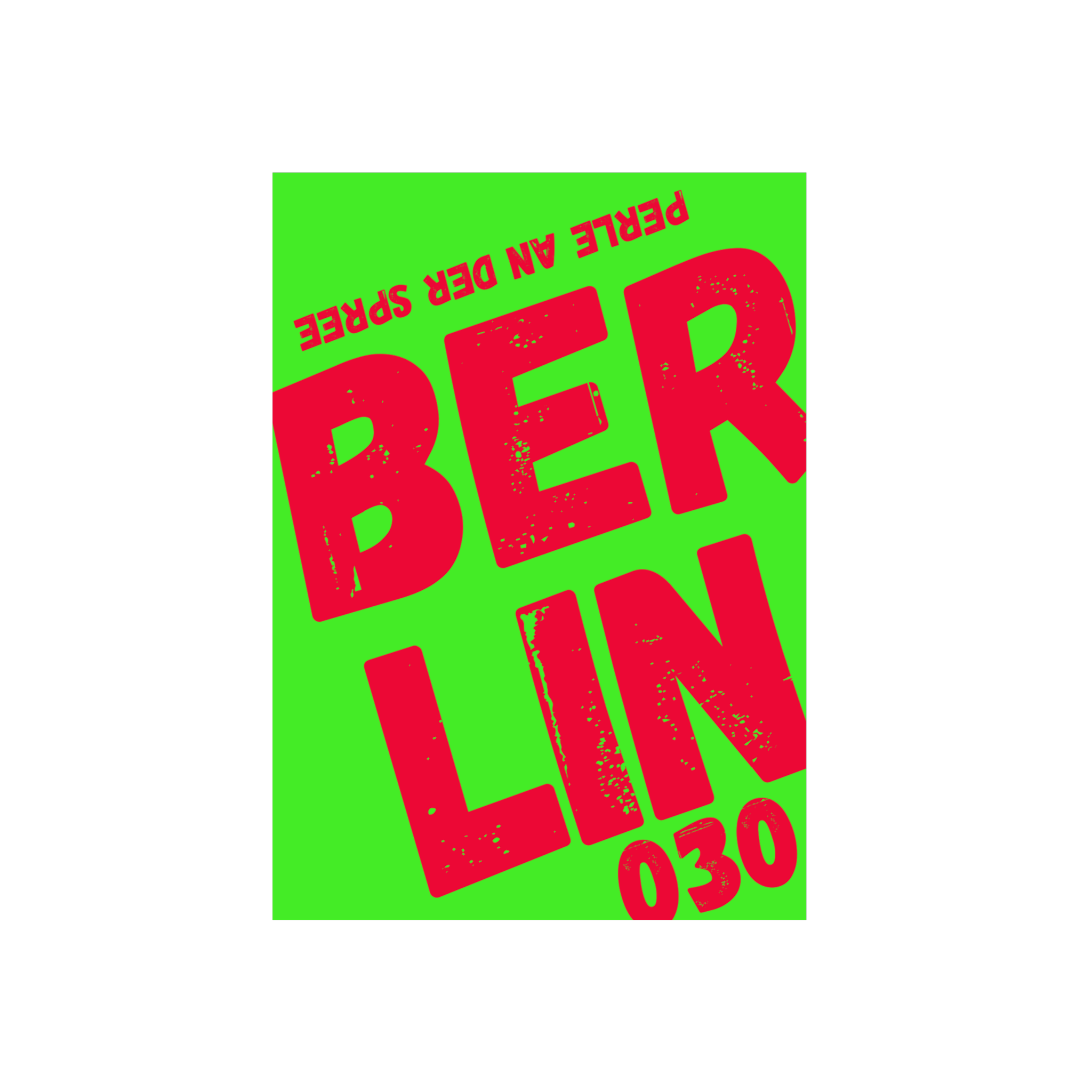 Aluminium-Kunstdruck Berlin030