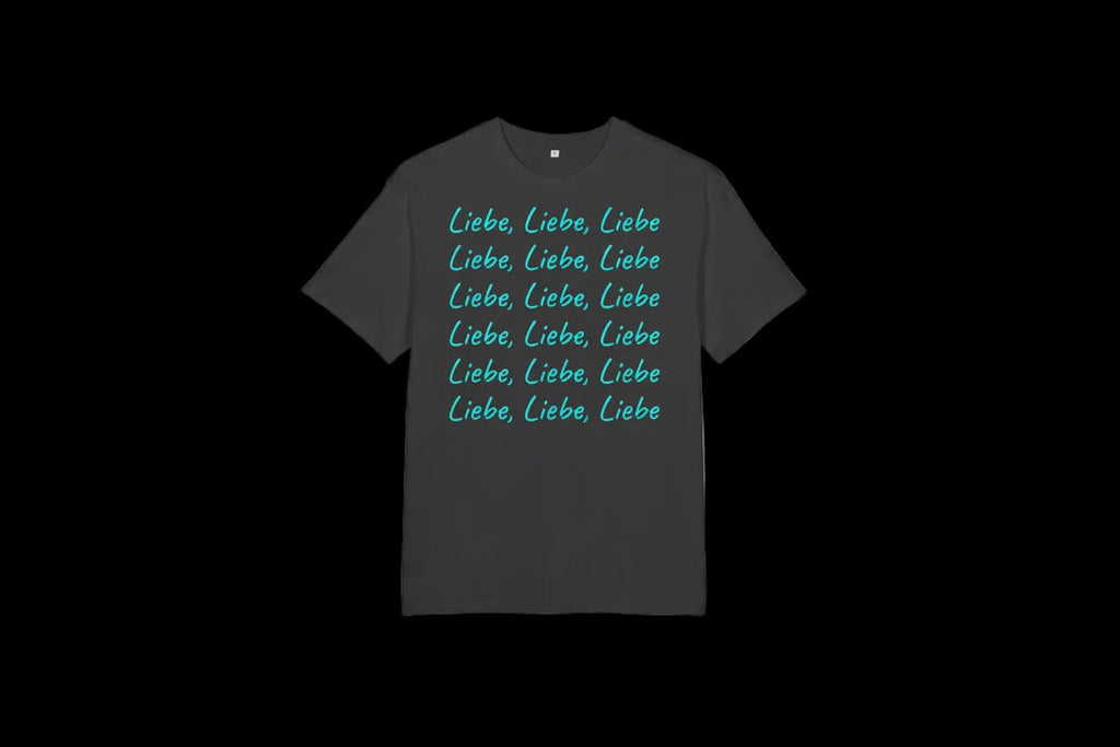 Love Message T-Shirt im Wohnzimmer-Style – romantisches Aufdruck-Shirt aus 100% Baumwolle