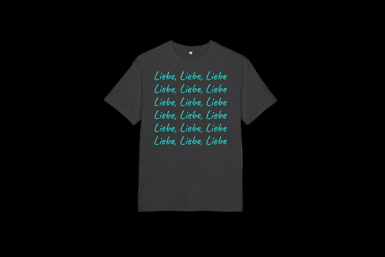 Love Message T-Shirt im Wohnzimmer-Style – romantisches Aufdruck-Shirt aus 100% Baumwolle