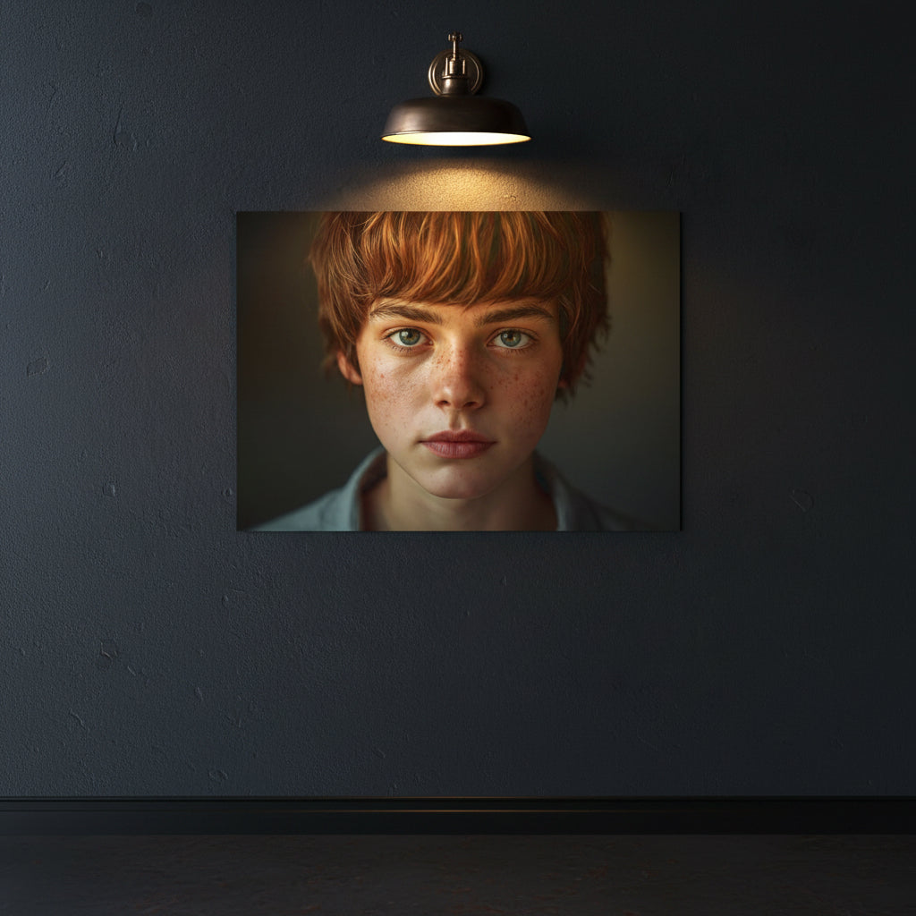 Aluminium Kunstdruck Portrait No 3