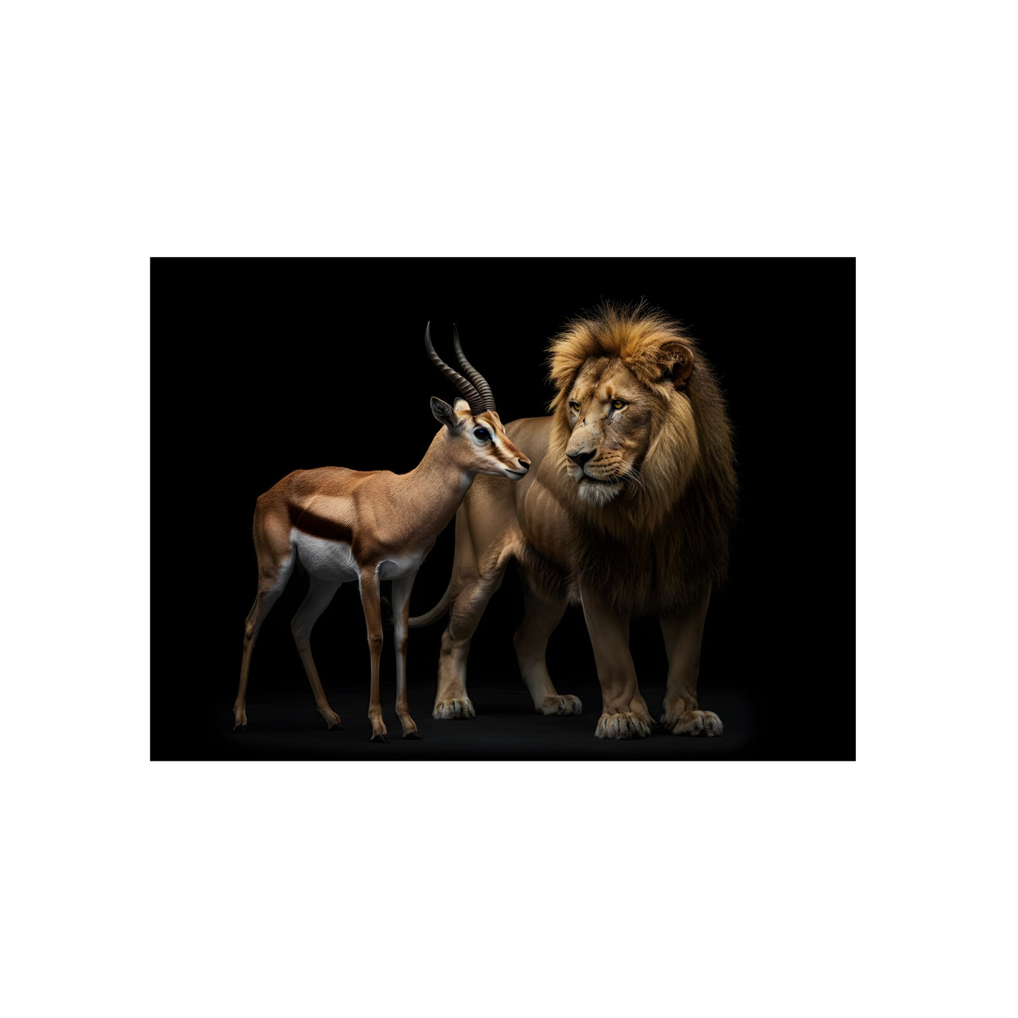 Löwe & Gazelle